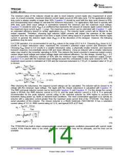 浏览型号TPS55340的Datasheet PDF文件第14页