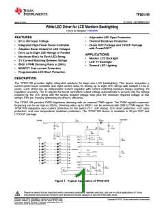 浏览型号TPS61199的Datasheet PDF文件第1页