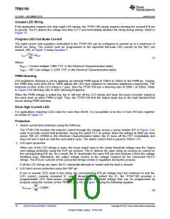 浏览型号TPS61199的Datasheet PDF文件第10页