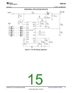 浏览型号TPS61199的Datasheet PDF文件第15页