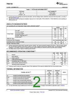浏览型号TPS61199的Datasheet PDF文件第2页