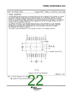 浏览型号TPS61199的Datasheet PDF文件第22页