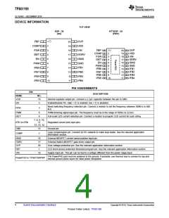 浏览型号TPS61199的Datasheet PDF文件第4页