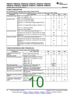 浏览型号TPS65910A3的Datasheet PDF文件第10页
