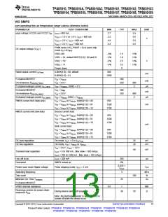 浏览型号TPS65910A3的Datasheet PDF文件第13页