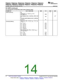 浏览型号TPS65910A3的Datasheet PDF文件第14页