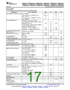 浏览型号TPS65910A3的Datasheet PDF文件第17页