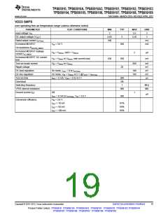 浏览型号TPS65910A3的Datasheet PDF文件第19页