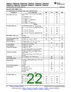 浏览型号TPS65910A3的Datasheet PDF文件第22页
