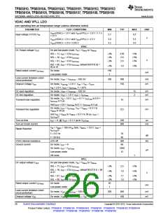 浏览型号TPS65910A3的Datasheet PDF文件第26页