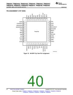 浏览型号TPS65910A3的Datasheet PDF文件第40页