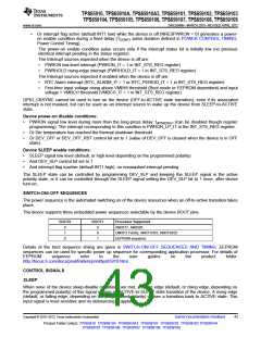 浏览型号TPS65910A3的Datasheet PDF文件第43页