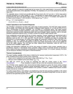 浏览型号TPS79801-Q1的Datasheet PDF文件第12页