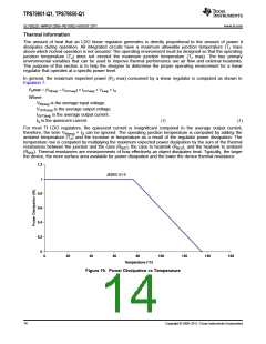 浏览型号TPS79801-Q1的Datasheet PDF文件第14页