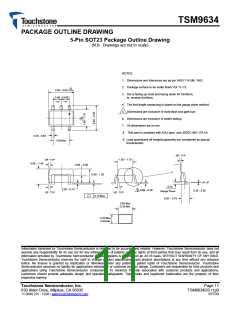 浏览型号TSM9634的Datasheet PDF文件第11页