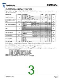 浏览型号TSM9634的Datasheet PDF文件第3页