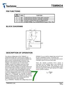 浏览型号TSM9634T的Datasheet PDF文件第7页