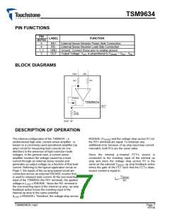 浏览型号TSM9634H的Datasheet PDF文件第7页