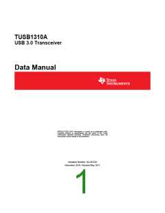 浏览型号TUSB1310AZAY的Datasheet PDF文件第1页