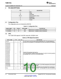 浏览型号TUSB1310AZAY的Datasheet PDF文件第10页