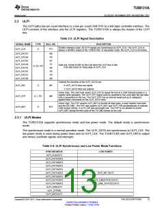浏览型号TUSB1310AZAY的Datasheet PDF文件第13页