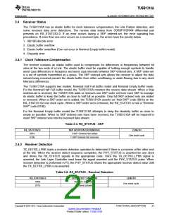 浏览型号TUSB1310AZAY的Datasheet PDF文件第21页
