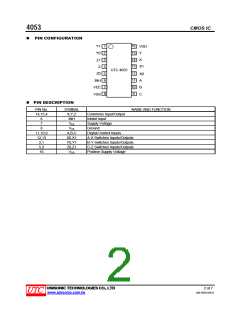 浏览型号4053G-S16-R的Datasheet PDF文件第2页