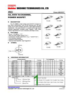 浏览型号4N65L-TF3-T的Datasheet PDF文件第1页