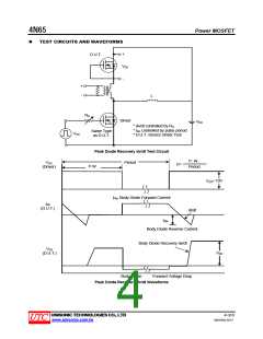 浏览型号4N65L-TF3-T的Datasheet PDF文件第4页