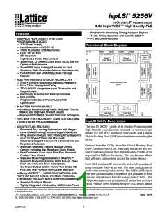 浏览型号5256V的Datasheet PDF文件第1页