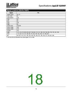 浏览型号5256V的Datasheet PDF文件第18页