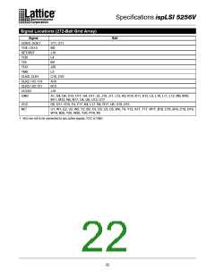 浏览型号5256V的Datasheet PDF文件第22页