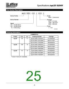 浏览型号5256V的Datasheet PDF文件第25页