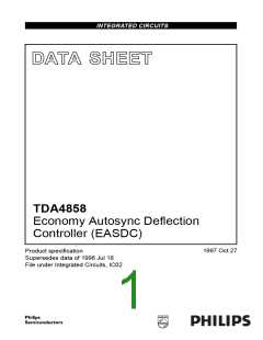 浏览型号TDA4858的Datasheet PDF文件第1页