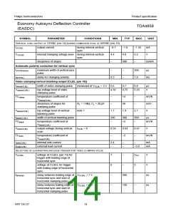 浏览型号TDA4858的Datasheet PDF文件第14页