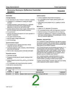 浏览型号TDA4858的Datasheet PDF文件第2页
