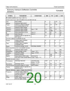 浏览型号TDA4858的Datasheet PDF文件第20页
