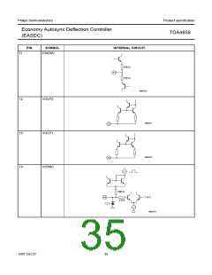 浏览型号TDA4858的Datasheet PDF文件第35页