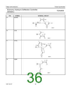 浏览型号TDA4858的Datasheet PDF文件第36页