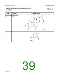 浏览型号TDA4858的Datasheet PDF文件第39页