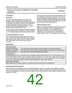 浏览型号TDA4858的Datasheet PDF文件第42页