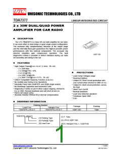 浏览型号TDA7377G-J15-D-T的Datasheet PDF文件第1页