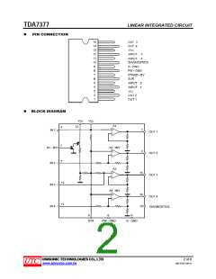 浏览型号TDA7377G-J15-D-T的Datasheet PDF文件第2页