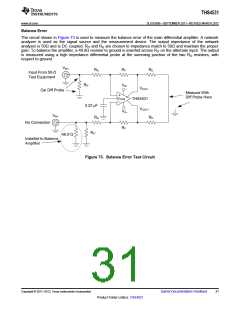 浏览型号THS4531的Datasheet PDF文件第31页