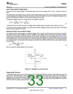 浏览型号THS4531的Datasheet PDF文件第33页