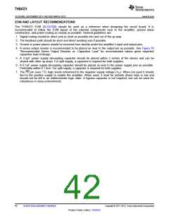 浏览型号THS4531的Datasheet PDF文件第42页