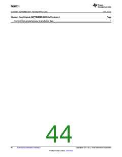 浏览型号THS4531的Datasheet PDF文件第44页
