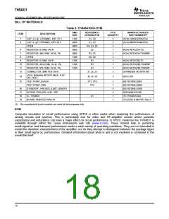 浏览型号THS4631的Datasheet PDF文件第18页