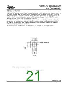 浏览型号THS4631的Datasheet PDF文件第21页