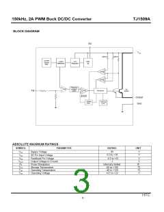 浏览型号TJ1509AD-ADJ的Datasheet PDF文件第3页